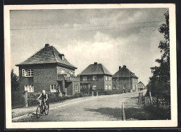AK Wittmund, Strassenpartie, Fahrrad  - Wittmund