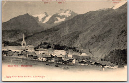 SAAS-FEE - Weissmies - Zurbriggen 1902 - Vorlaufer - Precurseur - Undivided Back - Saas-Fee