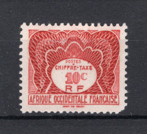 AFRIQUE OCCIDENTALE Yt. T1 MH Portzegel 1947 - Unused Stamps