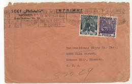 SECI "Philatelia" Company Letter Cover Posted 1939 To USA B240615 - Covers & Documents