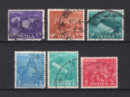 INDIA Yt. 55/60° Gestempeld 1955 - Used Stamps