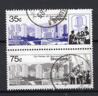 SINGAPORE Yt. 473/474° Gestempeld 1985 - Singapore (1959-...)