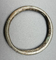 Rouelle Anneau De Bronze Pré-monétaire Gaulois Ex-voto - Rouelle - Pre Coinage Celtic Ring Money 31mm - Celtic