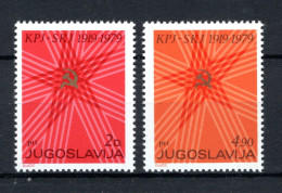 JOEGOSLAVIE Yt. 1665/1666 MNH 1979 - Ungebraucht