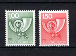 JOEGOSLAVIE Yt. 1620/1621 MNH 1978 - Nuevos