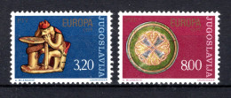 JOEGOSLAVIE Yt. 1524/1525 MNH 1976 - Nuevos