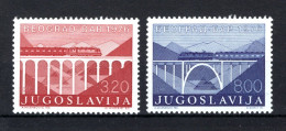 JOEGOSLAVIE Yt. 1527/1528 MNH 1976 - Nuevos