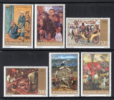 JOEGOSLAVIE Yt. 1510/1515 MNH 1975 - Nuevos