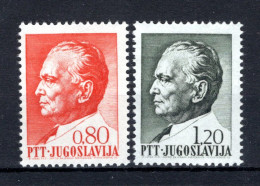 JOEGOSLAVIE Yt. 1368/1369 MNH 1972 - Ongebruikt