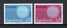 JOEGOSLAVIE Yt. 1269/1270 MNH 1970 - Ungebraucht