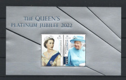 Australia 2022 Queen's Platinum Jubilee S/S Y.T. BF 334 ** - Blocks & Sheetlets