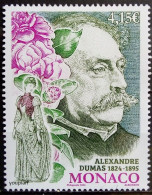 Monaco 2024, 200th Birth Anniversary Of Alexandre Dumas, MNH Single Stamp - Unused Stamps