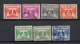 NEDERLAND 170/176 Gestempeld 1926-1935 - Vliegende Duif - Usati