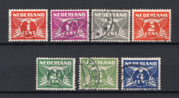 NEDERLAND 170/176 Gestempeld 1926-1935 - Vliegende Duif -3 - Usati