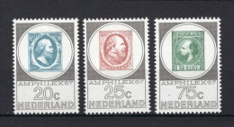 NEDERLAND 886/888 MNH 1967 - Postzegeltentoonstelling Amphilex '67 -1 - Nuevos