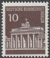 Berlin: 1966, Rollenmarke: Mi. Nr. 286 R, Freimarke: 10 Pfg. Brandenburger Tor.   **/MNH - Roller Precancels