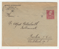 Moriz Fuhrmann, Brünn Company Preprinted Postal Stationery Letter Cover Posted 1909 B240615 - Covers