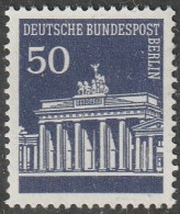 Berlin: 1966, Rollenmarke: Mi. Nr. 289 R, Freimarke: 50 Pfg. Brandenburger Tor.   **/MNH - Roller Precancels