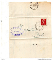 1946 LETTERA CON ANNULLO NOVENTA PADAVANA  PADOVA - Poststempel