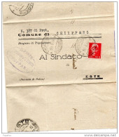 1946  LETTERA CON ANNULLO CHIUPPANO VICENZA - Poststempel