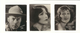 W360 - CARTES CIGARETTES JOB - WILLIAM HART - NORMA TALMADGE - CONSTANCE TALMADGE - Andere & Zonder Classificatie