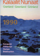 Groenland 1990 - Pack Des Timbres De L'Annee - Volledige Jaargang