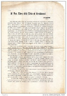 1878 LETTERA CON ANNULLO UDINE + CIVIDALE - Marcofilía