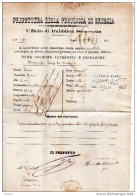 1875  LETTERA CON ANNULLO BRESCIA - Officials