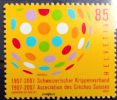 Switzerland 2007, 100 Years Of The Swiss Crib Association, MNH Single Stamp - Nuovi