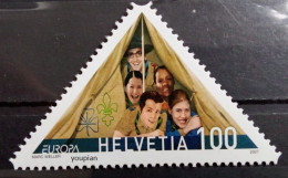 Switzerland 2007, Europa - Scouts, MNH Unusual Single Stamp - Nuovi