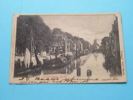 Gorinchem > Haven ( Edit.: J M Van Eek / S. Bakker ) Anno 1909 > Overveen ( Zie / Voir SCANS ) ! - Gorinchem