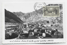 ANDORRE 40C PONT ST ANTONI AU RECTO CARTE NON VOYAGEE ANDORRE LA VIEILLE - Lettres & Documents