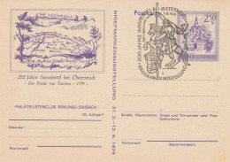 Österreich 3 Bild-Postkarten (Ganzsache) 150/1: 200 Jahre Innviertel Bei Österreich Mit 3 Versch. Sonderstempeln, 1979 - Postcards