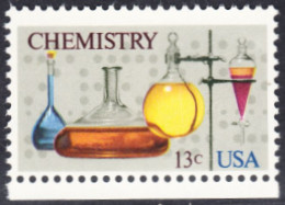 !a! USA Sc# 1685 MNH SINGLE W/ Bottom Margin (a2) - Chemistry - Neufs