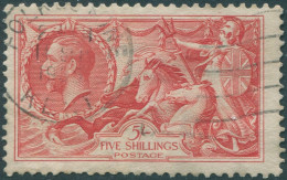 Great Britain 1934 SG451 5s. Bright Rose-red KGV FU (amd) - Sin Clasificación