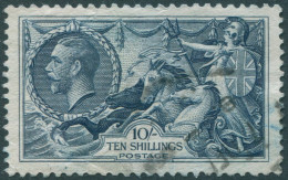 Great Britain 1934 SG452 10s. Indigo KGV #1 FU (amd) - Sin Clasificación