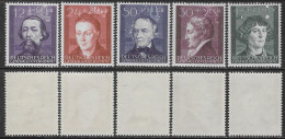 Germania Germany 1942 General Government 3rd Anniversary Mi N.96-100 Complete Set MNH ** - Gouvernement Général