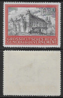 Germania Germany 1944 General Government 5th Anniversary Mi N.125 MNH ** - Gouvernement Général