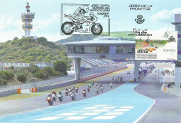 Spain 2016 - Jerez, Capital Mundial Del Motociclismo 2015-2017 Carte Maximum - Motorbikes