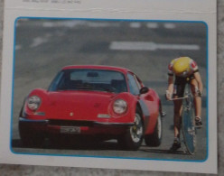 Petit Calendrier Poche 1989 Voiture Dino 246 GT  Cycliste  - Epernay Marne - Small : 1981-90