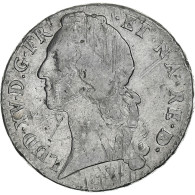 France, Louis XV, Écu De Béarn Au Bandeau, 1756, Pau, Argent, TB, Gadoury:322a - 1715-1774 Louis  XV The Well-Beloved