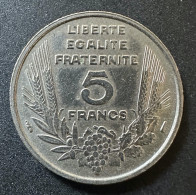 France - 5 Francs  BAZOR 1933 - Réf, M 16 - 5 Francs