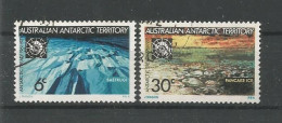 Australia AAT 1971 Antarctic Treaty 10th Anniv. Y.T. 19/20 (0) - Usados