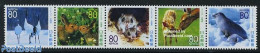 Japan 2007 Fauna In Hokkaido 5v [::::], Mint NH, Nature - Animals (others & Mixed) - Birds - Deer - Rabbits / Hares - .. - Unused Stamps