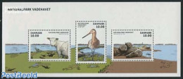 Denmark 2015 National Park Wadden Sea S/s, Mint NH, Nature - Animals (others & Mixed) - Birds - Cattle - National Park.. - Unused Stamps