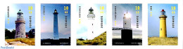 Denmark 2019 Lighthouses 5v S-a, Mint NH, Various - Lighthouses & Safety At Sea - Unused Stamps