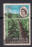 RHODESIE  NYASALAND    OBLITERE - Rhodésie & Nyasaland (1954-1963)