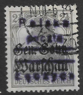 Polen,  Besserer Gestempelter Wert Der Lokal-Handstempel-Ausgabe Für Leczyca Von 1918 - Used Stamps