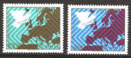 Yougoslavie 1977 N° 1580 / 1 ** Colombe, Lauriers, Conférence Européenne, Collaboration, Sécurité, Belgrade, Carte, Paix - Unused Stamps