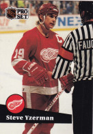 NHL 1991 Steve Yzerman Detroit Red Wings  PRO SET - Serie